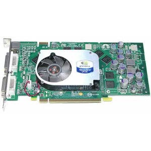 Placa video PCI-EX Nvidia QUADRO FX1400 128MB / 256biti, cu 2 iesiri DVI-I 24+5 pini, profil normal